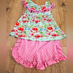 Adorable camper matching set